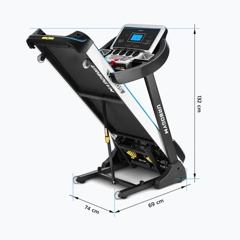 Urbogym V660S електрическа бягаща пътека 5904906085077 7