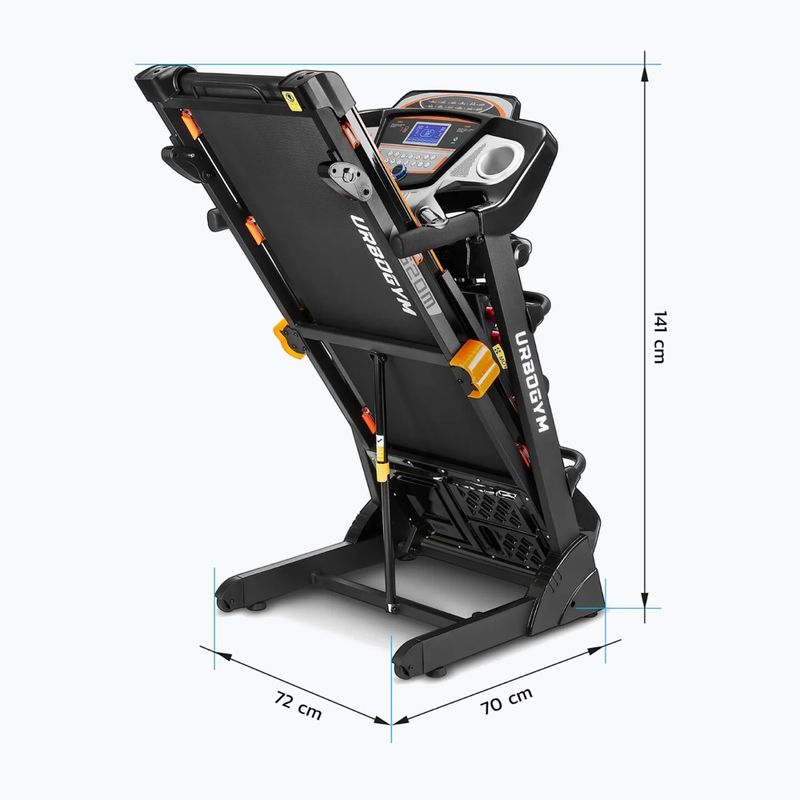 Urbogym V620M електрическа бягаща пътека 5904906085091 11