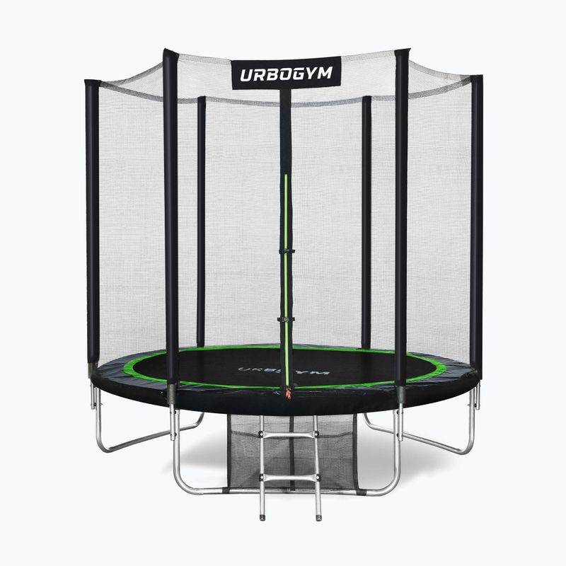 Градински батут Urbogym Classic 252 cm черен 8FT