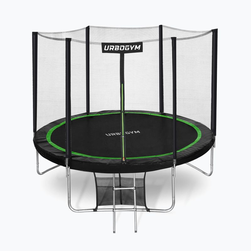 Градински батут Urbogym Classic 312 cm черен 10FT 2