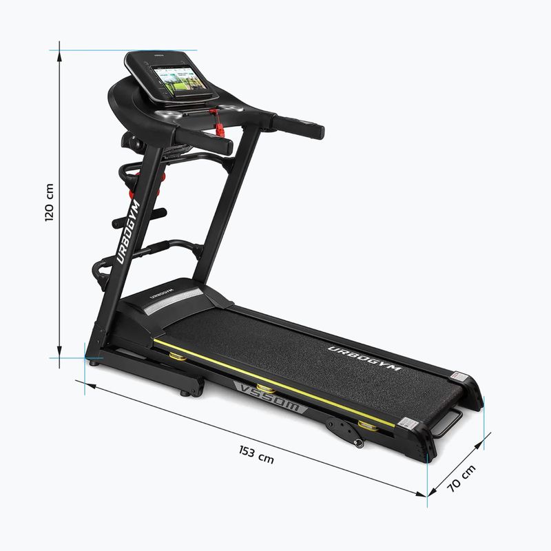 Urbogym V550M електрическа бягаща пътека 5904906085411 10