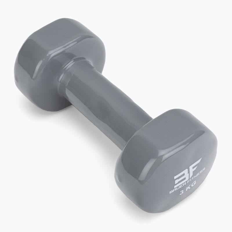 Винилова гира Bauer Fitness 3 кг зелена AC-1404 2