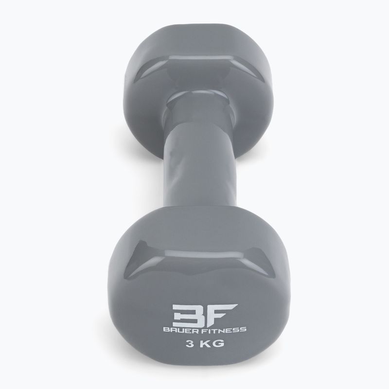 Винилова гира Bauer Fitness 3 кг зелена AC-1404 3