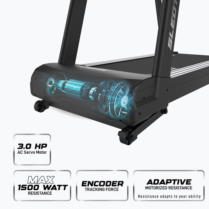 Електрическа пътека за бягане XEBEX SledTrac 6000 black 6