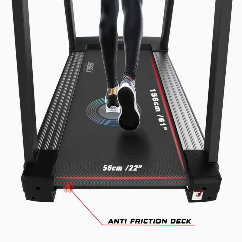 Електрическа пътека за бягане XEBEX SledTrac 6000 black 11