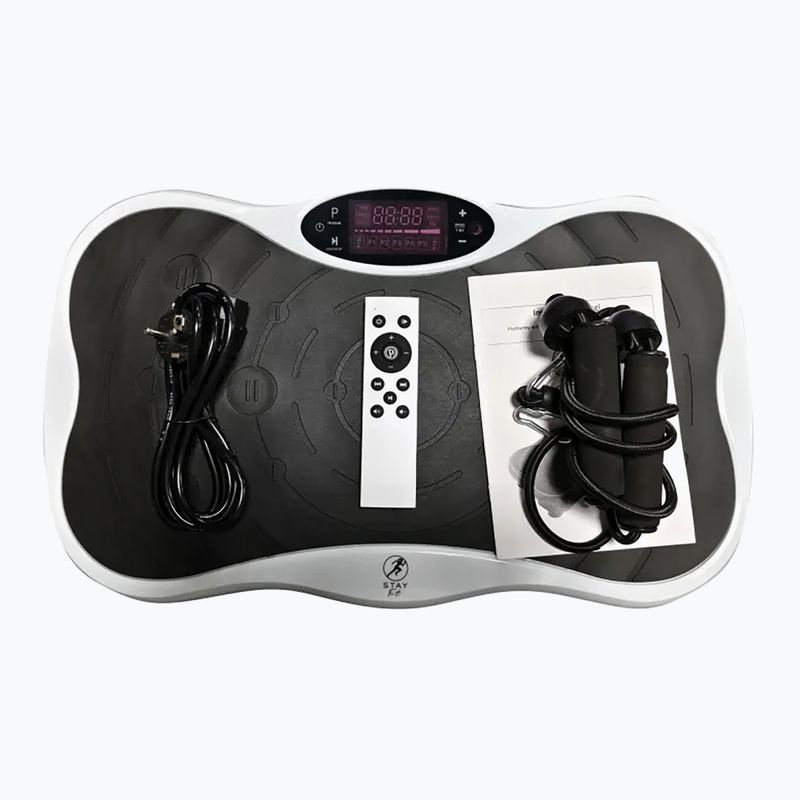Вибрационна платформа Extralink Moonwalk Spin Move black/white