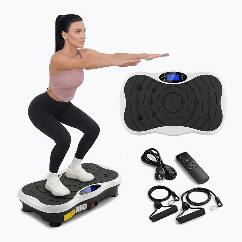 Вибрационна платформа Extralink Moonwalk Spin Move black/white 9