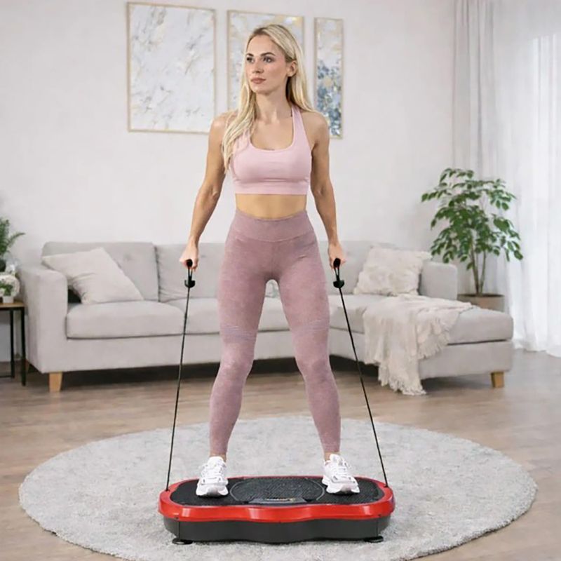 Вибрационна платформа Extralink Moonwalk Spin Move black/red 6