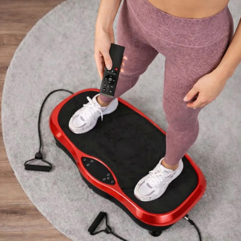 Вибрационна платформа Extralink Moonwalk Spin Move black/red 10
