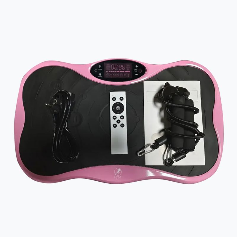 Вибрационна платформа Extralink Moonwalk Spin Move black/pink