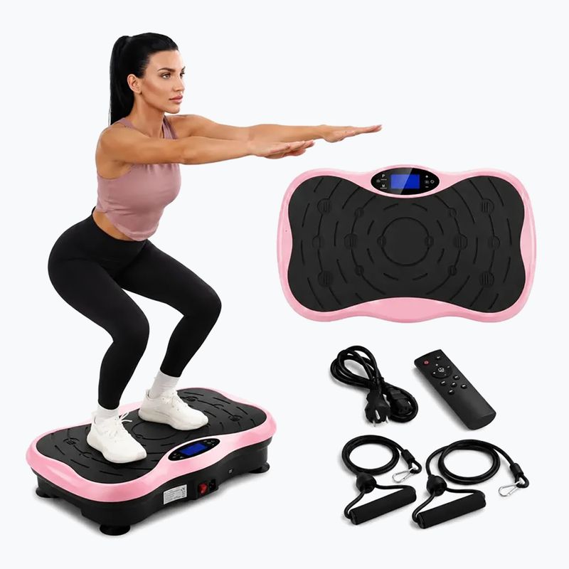 Вибрационна платформа Extralink Moonwalk Spin Move black/pink 8