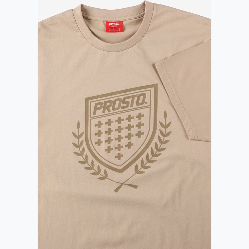 Мъжка тениска PROSTO Tronite beige 3