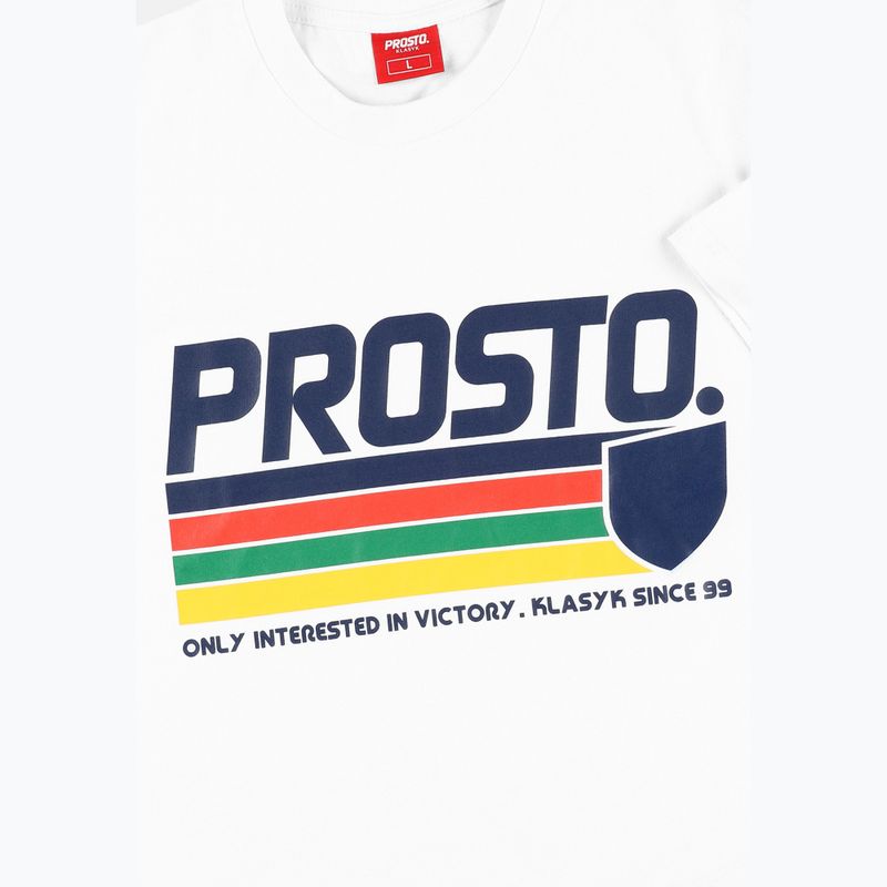 PROSTO мъжка тениска Fruiz бяла 3