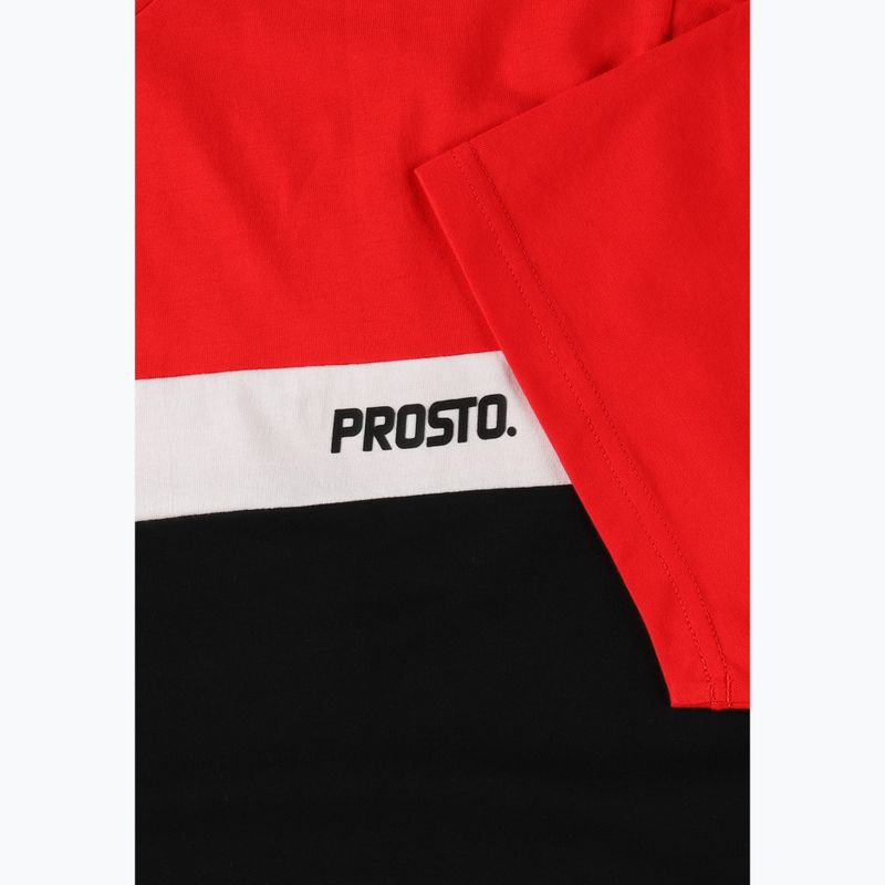 Мъжка тениска PROSTO Plooz red 3