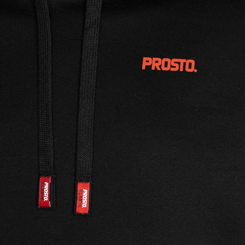 Мъжка блуза с качулка PROSTO Blitzy black 7