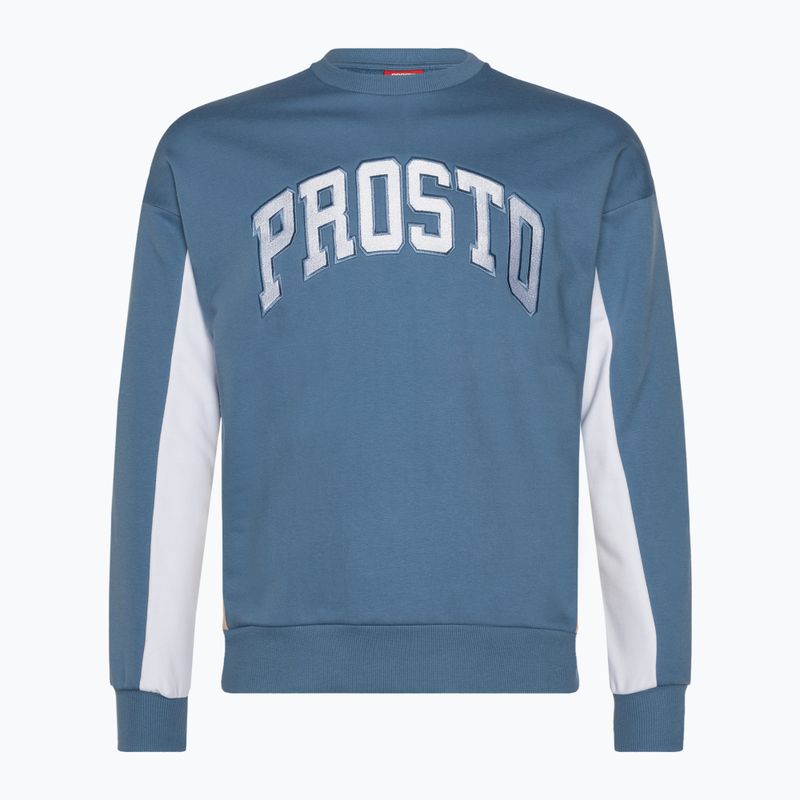 Мъжки суитшърт PROSTO Crewneck Splork blue 5