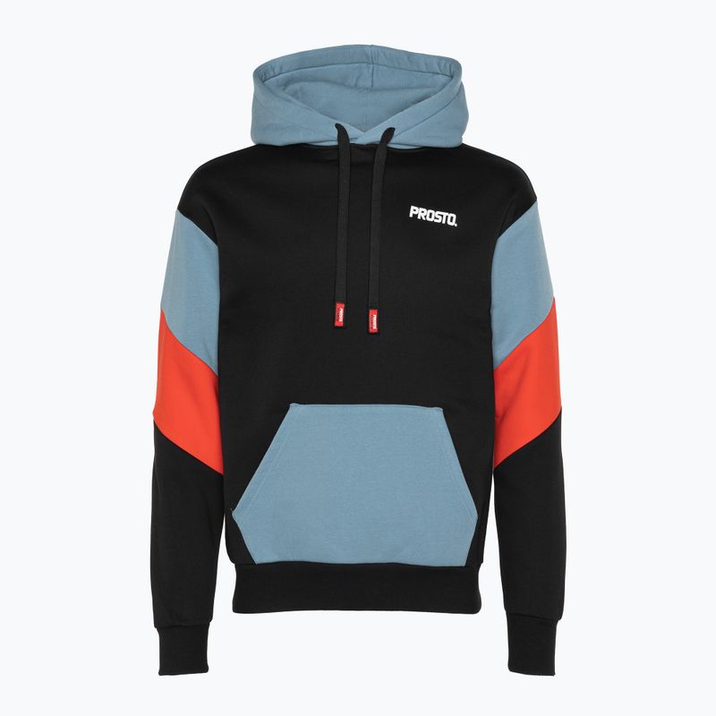 PROSTO Hoodie Haxle black за мъже 5