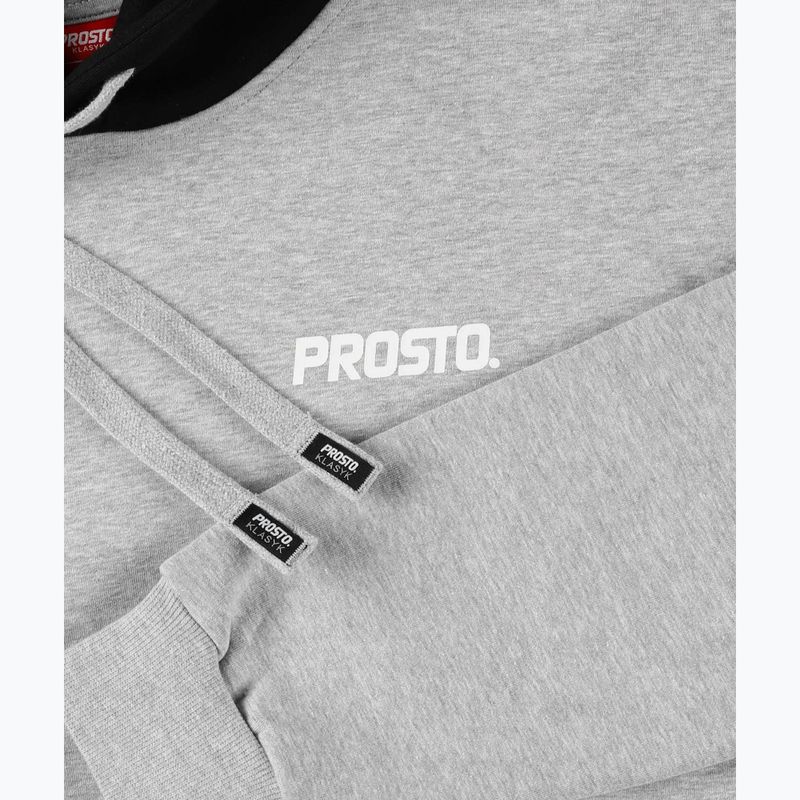 PROSTO Hoodie Haxle gray за мъже 9