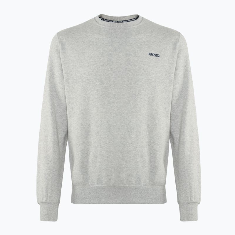 Мъжки суитшърт PROSTO Crewneck Base gray