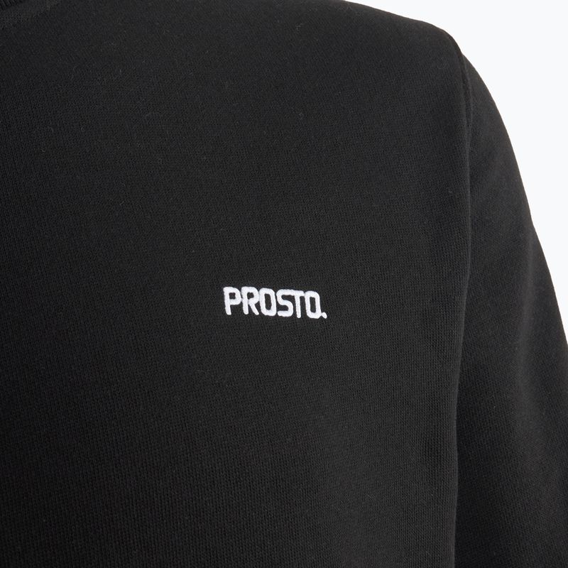 Мъжки суитшърт PROSTO Crewneck Base black 3