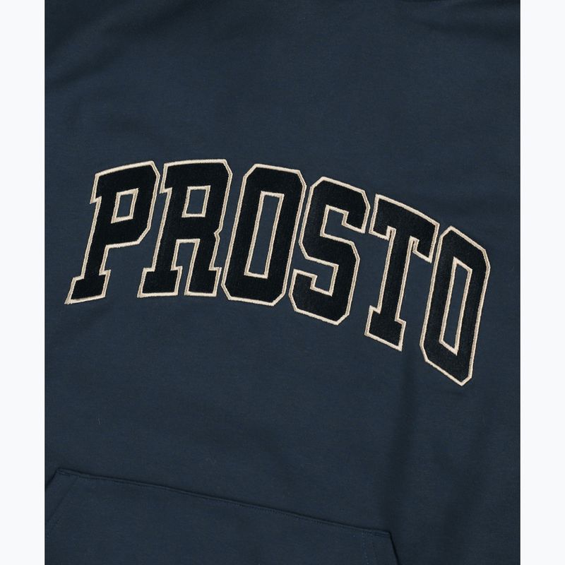 Мъжки суитшърт PROSTO Hoodie College 99 navy 3