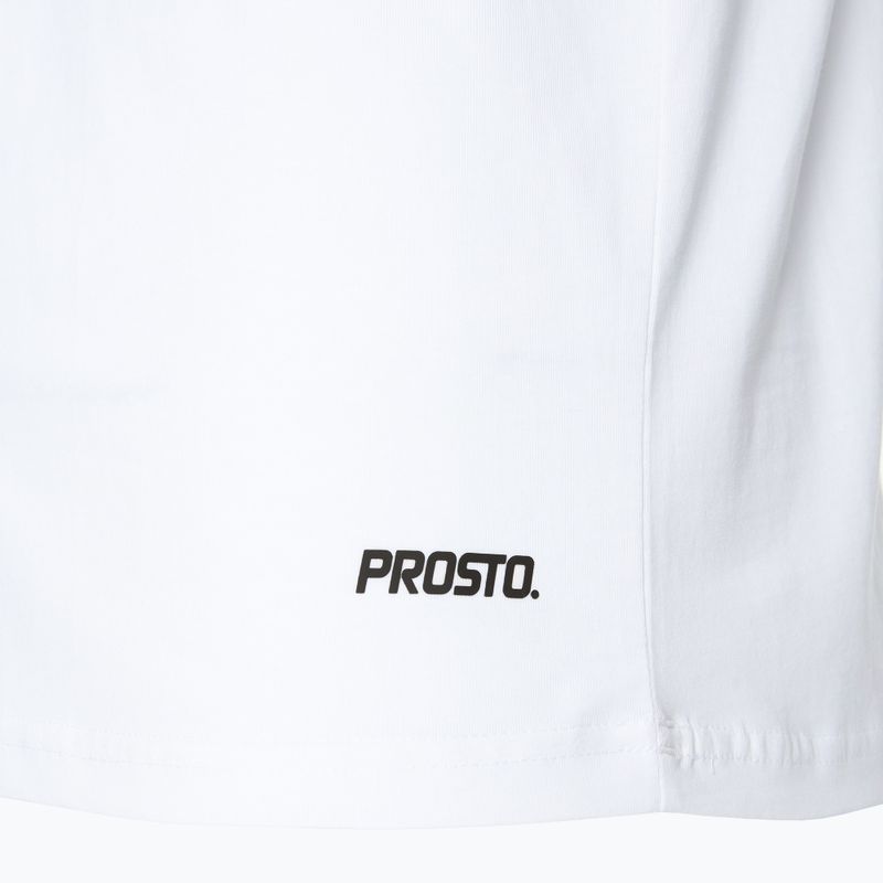 Мъжка тениска PROSTO Basic 3Pack бяла 4