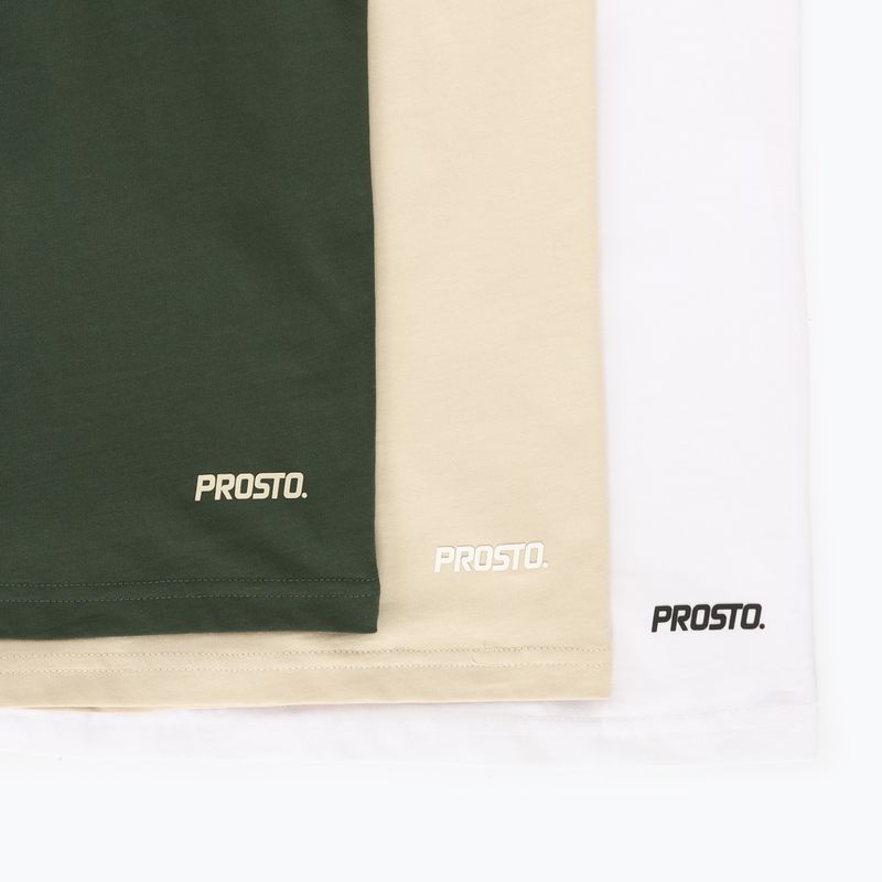 Мъжка тениска PROSTO Basic 3Pack в многоцветен цвят 8