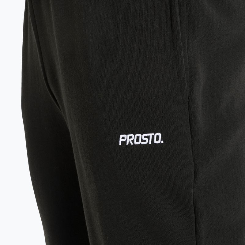 Мъжки панталони PROSTO Basic black 3