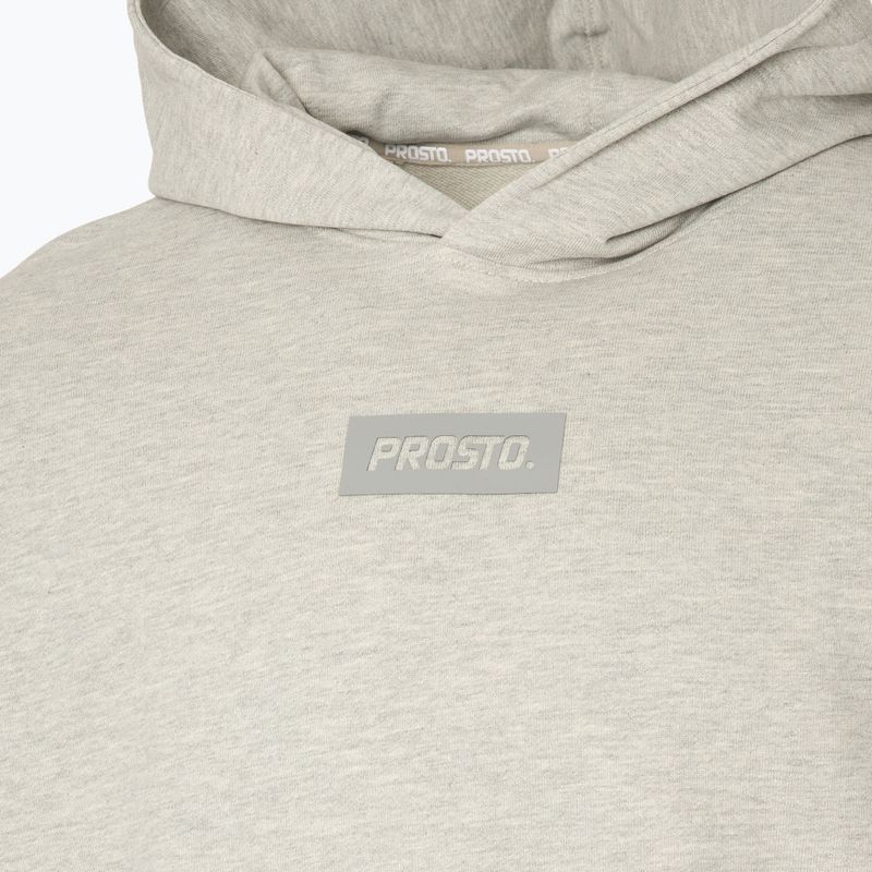 Мъжки PROSTO Box Hoodie сив 3