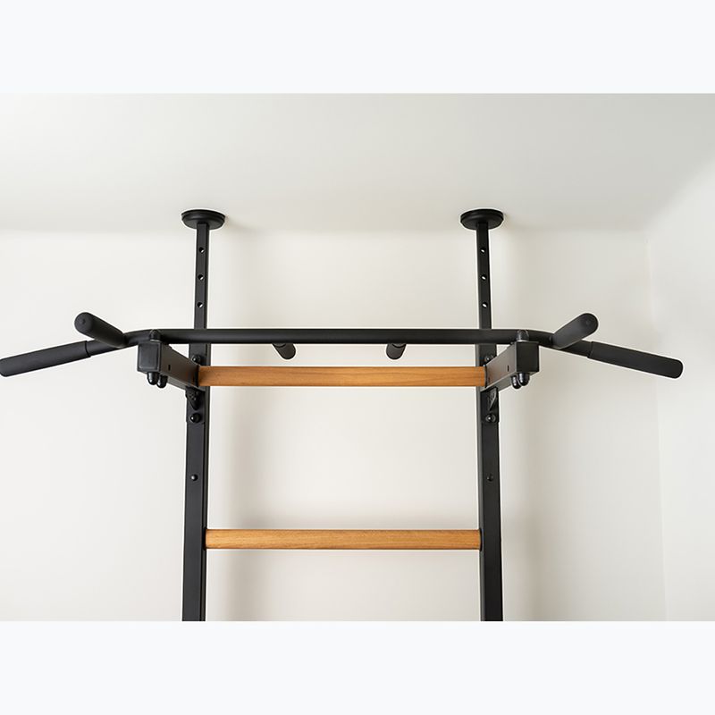 Гимнастическа стълба BenchK 523W white matte/oak 20