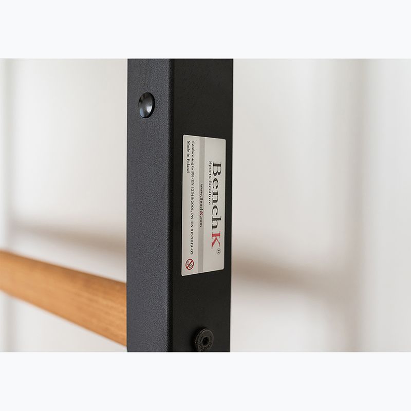 Гимнастическа стълба BenchK 523W white matte/oak 21