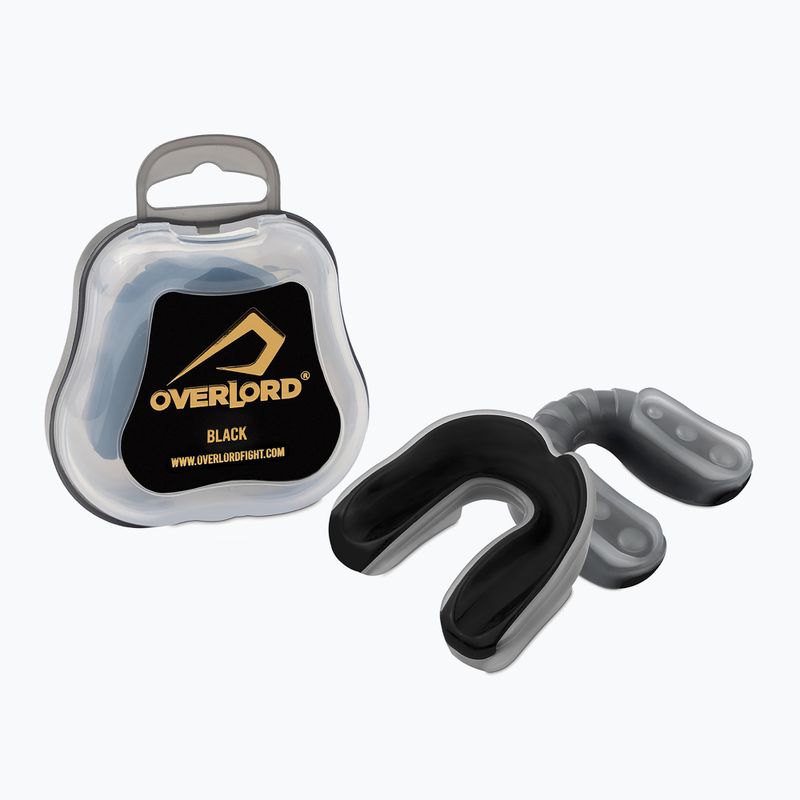 Челюстен протектор + кутия Overlord Gel черен