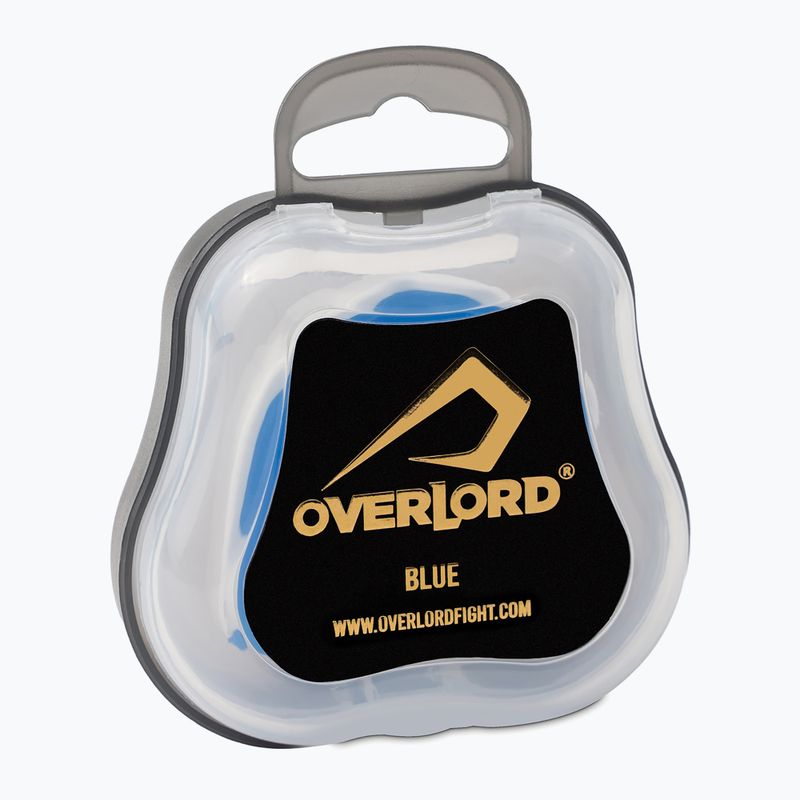 Протектор за челюсти + кутия Overlord Gel blue 5