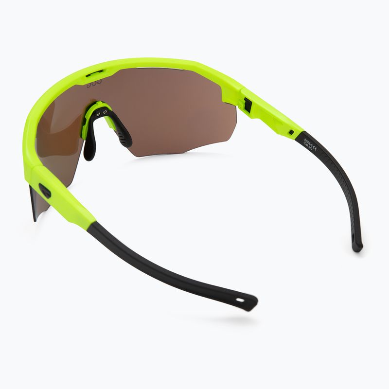 Слънчеви очила GOG Argo matt neon green/black/reflex white/blue 3