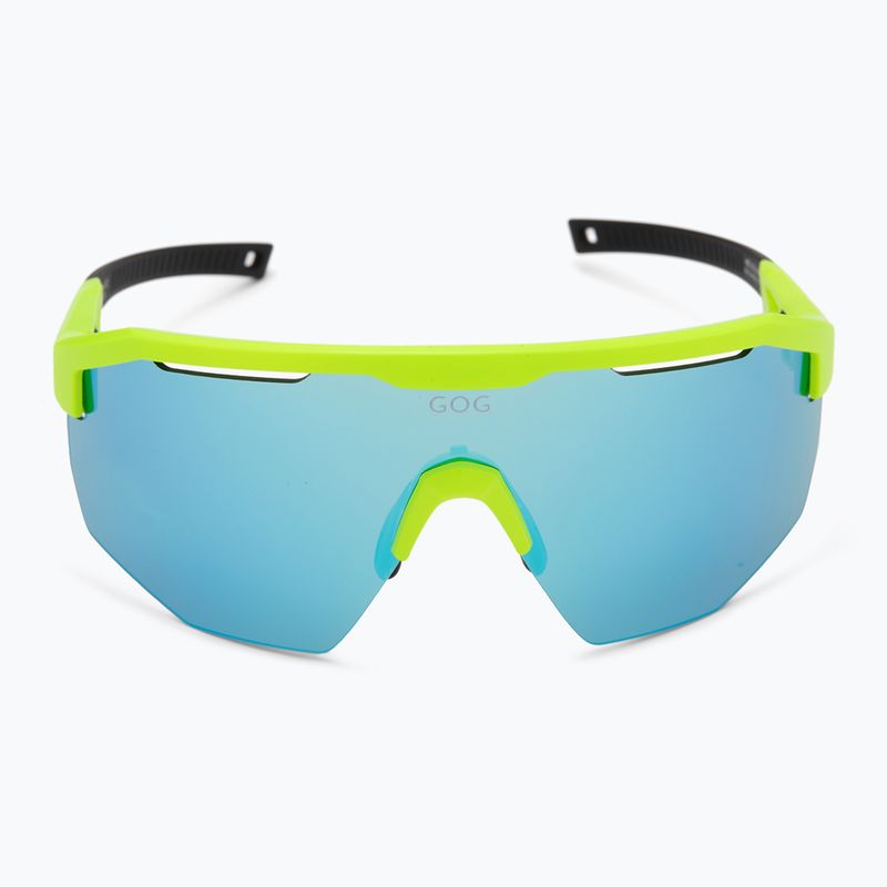 Слънчеви очила GOG Argo matt neon green/black/reflex white/blue 4