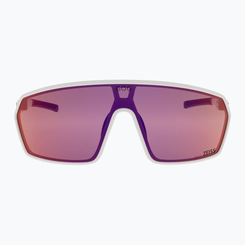 Слънчеви очила GOG Freya матово бяло/черно/инфрачервен рефлекс 2