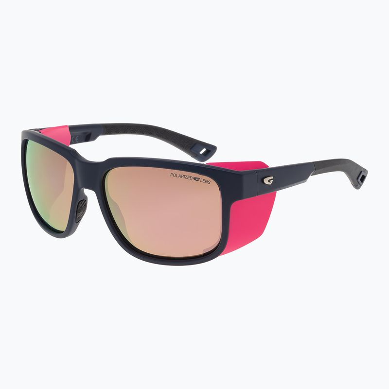 Слънчеви очила GOG Makalu matt navy blue/pink/reflex pink