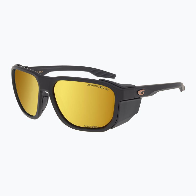 Слънчеви очила GOG Pamir matt metallic black/black/reflex gold