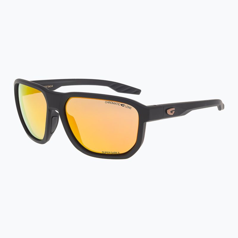 Слънчеви очила GOG Pamir matt metallic black/black/reflex gold 3