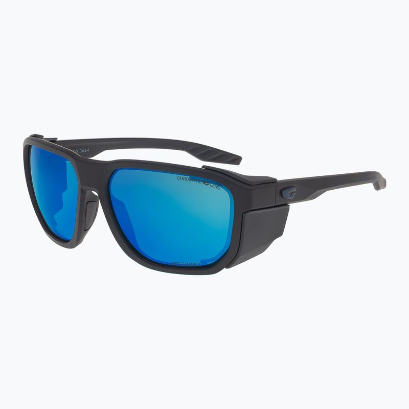 Слънчеви очила GOG Pamir matt metallic black/black/reflex white blue