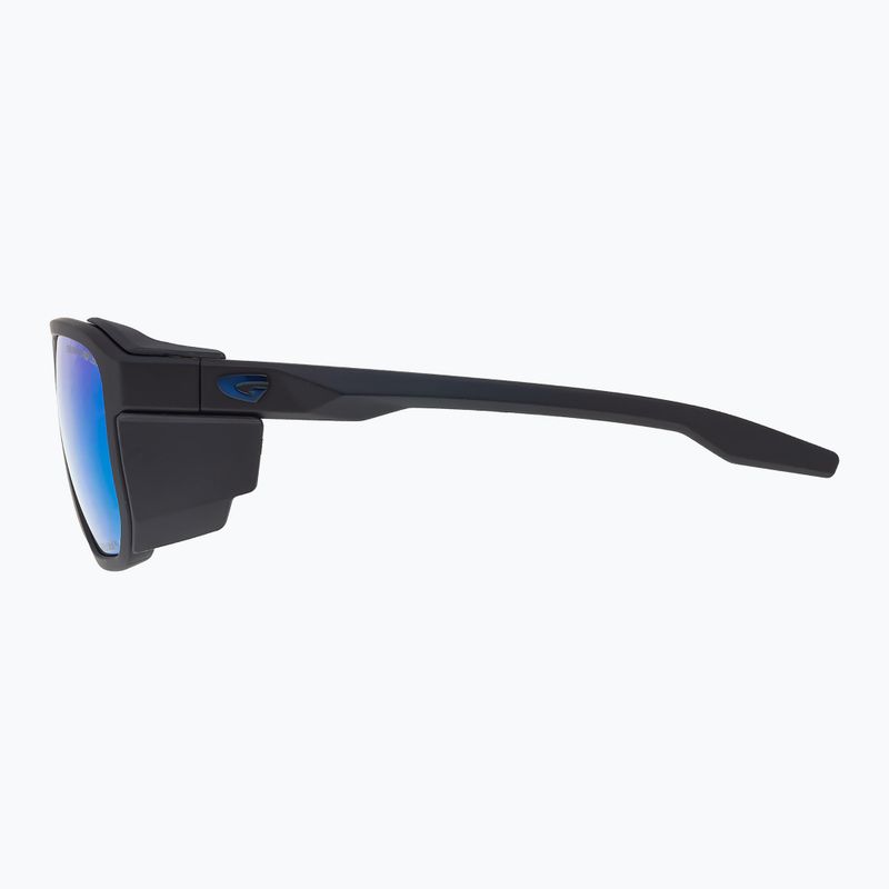Слънчеви очила GOG Pamir matt metallic black/black/reflex white blue 5