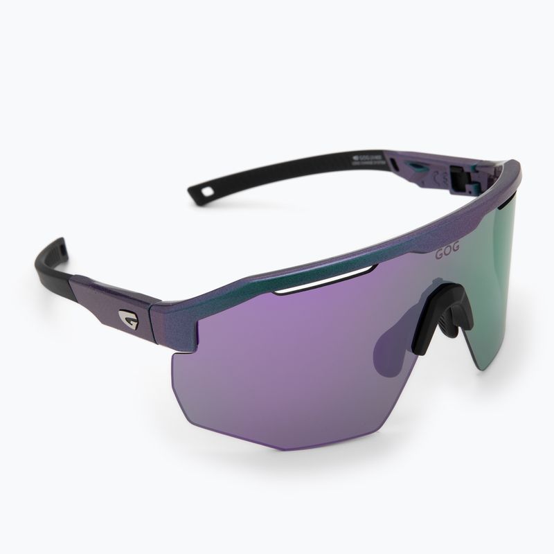 Слънчеви очила GOG Argo metallic purple/green reflex purple 2