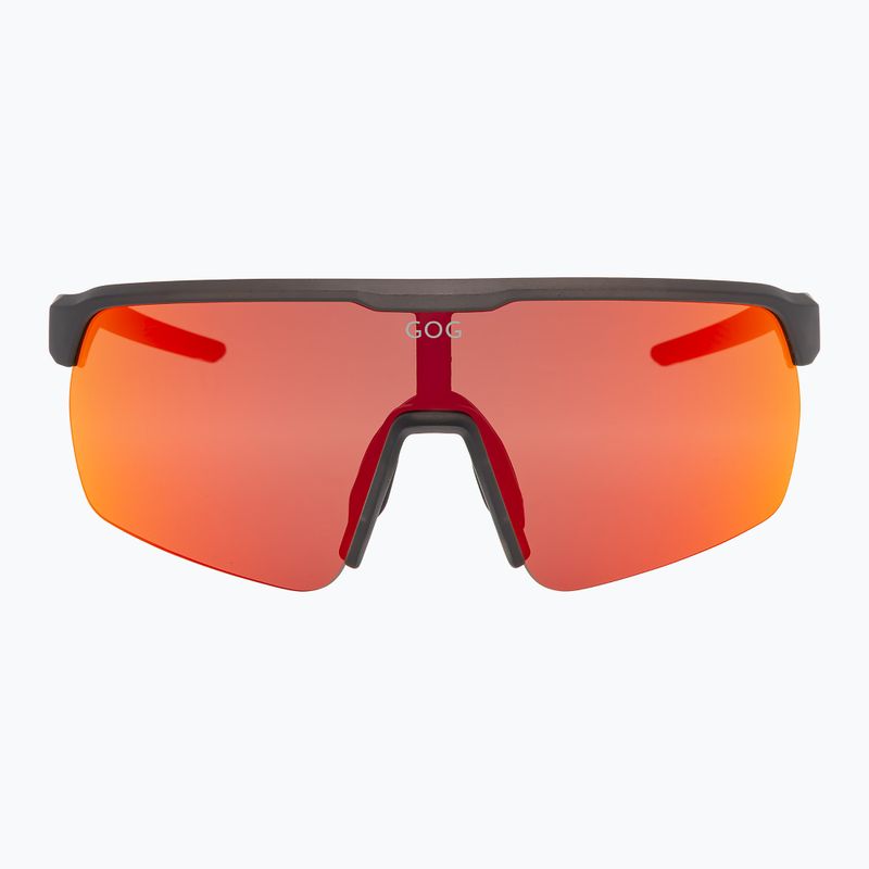 Слънчеви очила GOG Hervor matt cristal black/copper reflex black/red 2
