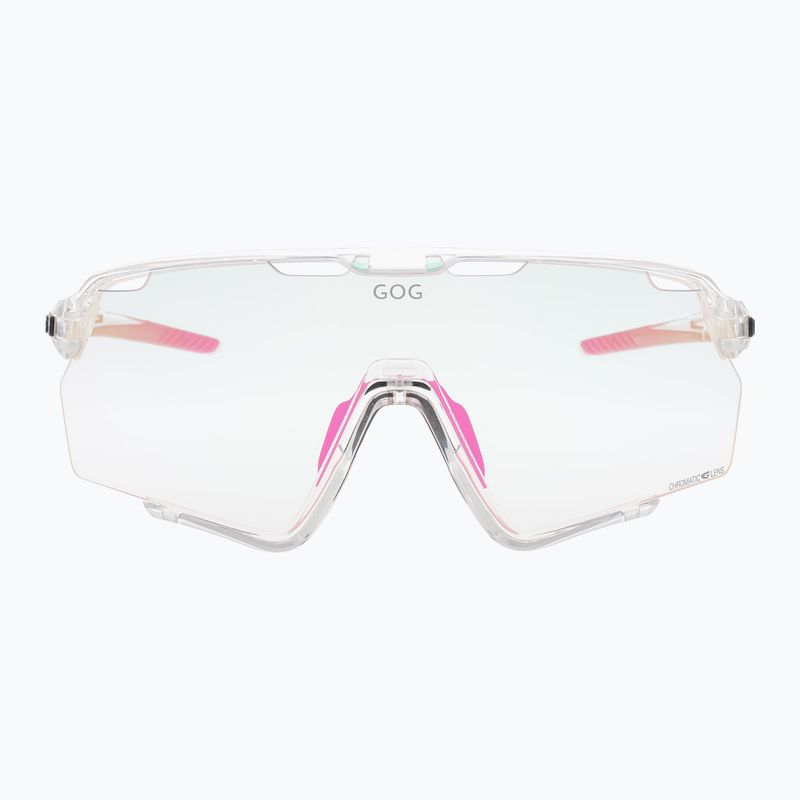 Слънчеви очила GOG Prometheus photochromic pink/black reflex pink 3