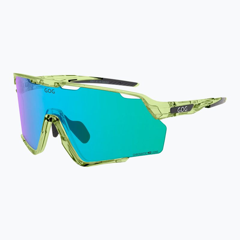 Слънчеви очила GOG Prometheus photochromic green/black reflex green 2