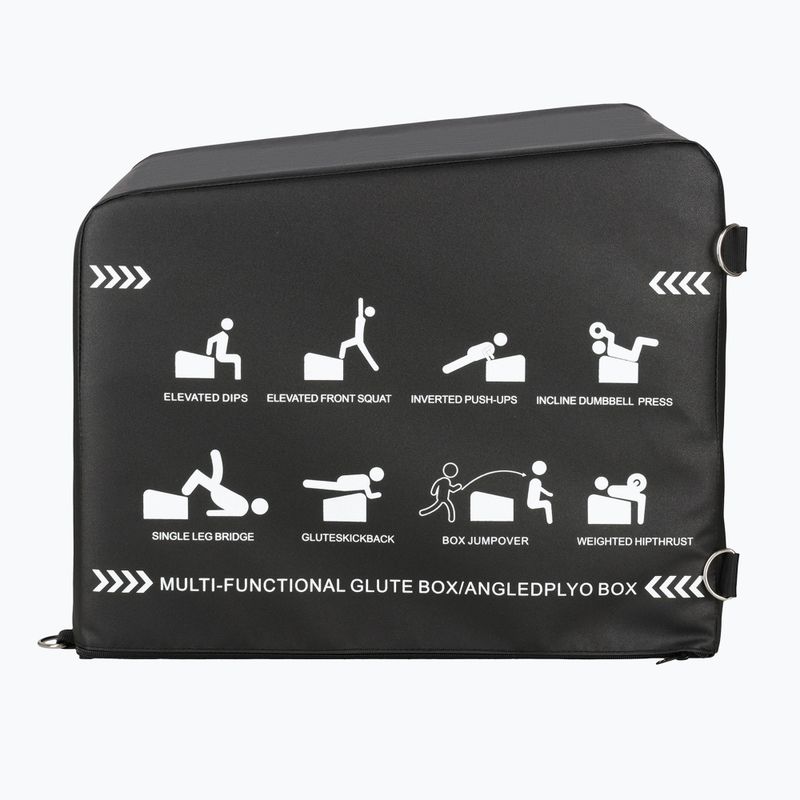 Кутия за упражнения HMS HTB61 Hip Thrust black 2