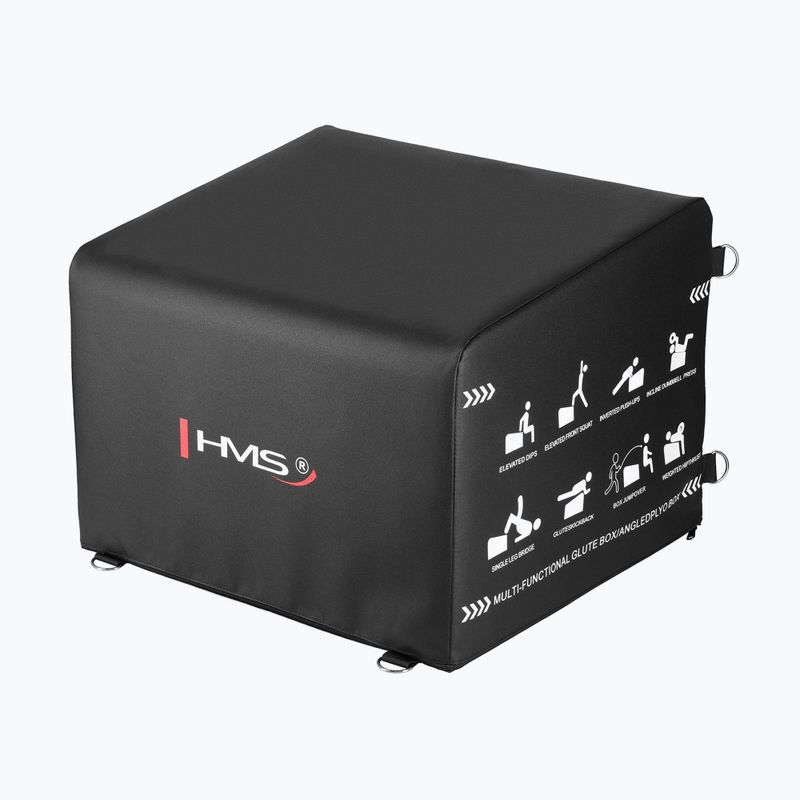 Кутия за упражнения HMS HTB61 Hip Thrust black 4