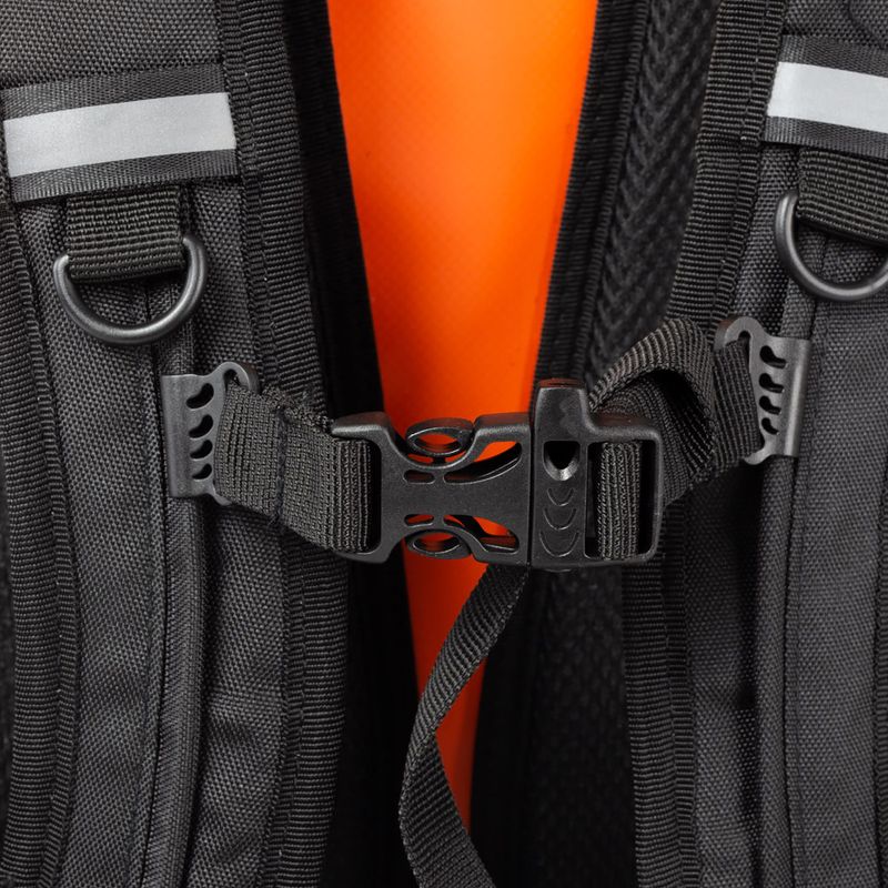 Туристическа раница BERGSON Aqua Bag 30 l orange 11