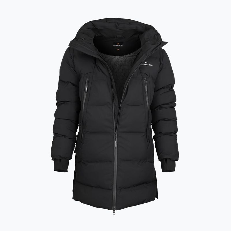 Мъжко изолирано палто BERGSON Snow Leopard Primaloft black 5