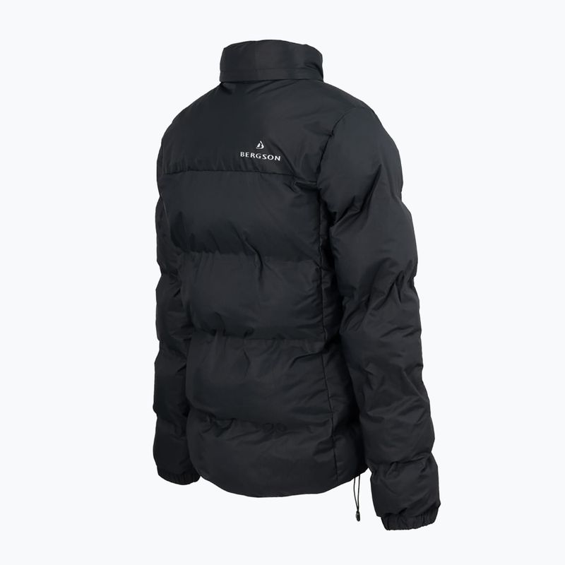 Дамско изолирано яке BERGSON Snowy Wolf Micro-Therm черно 2